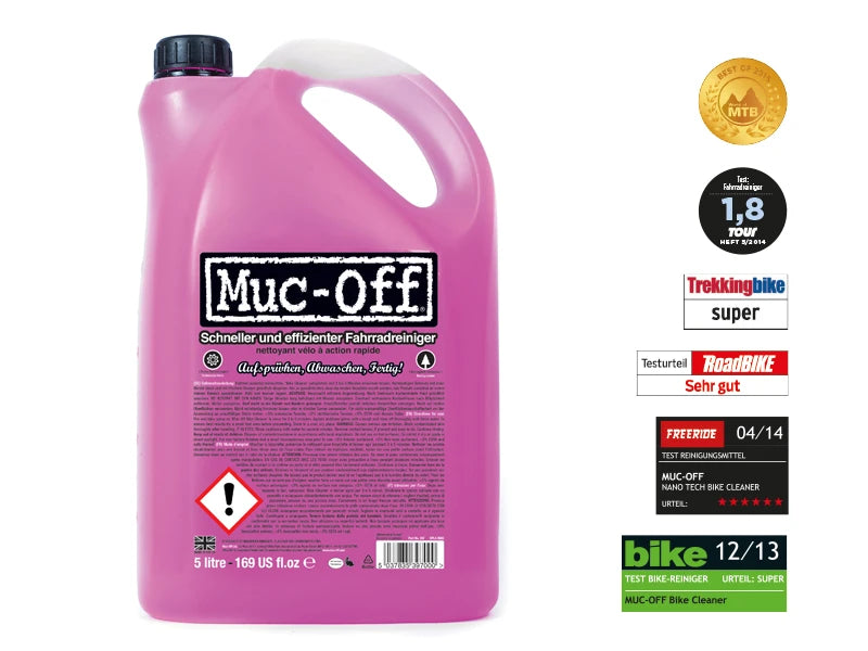 Muc Off Bike Cleaner 5 litre (German Version) - Liquid-Life #Wähle Deine Farbe_pink