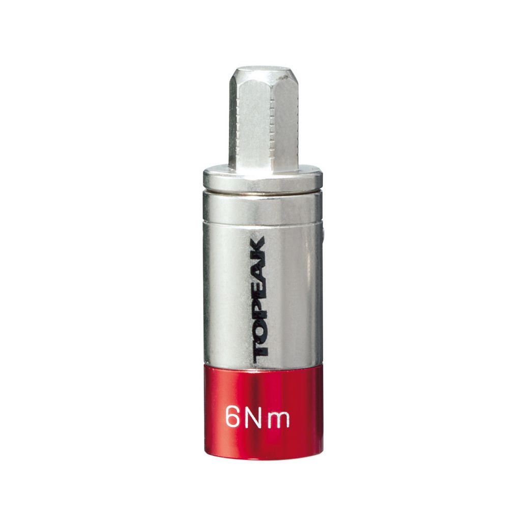 Topeak Nano Torqbit Drehmomentwerkzeug 6 NM - Liquid-Life #Wähle Deine Farbe_silber/ rot
