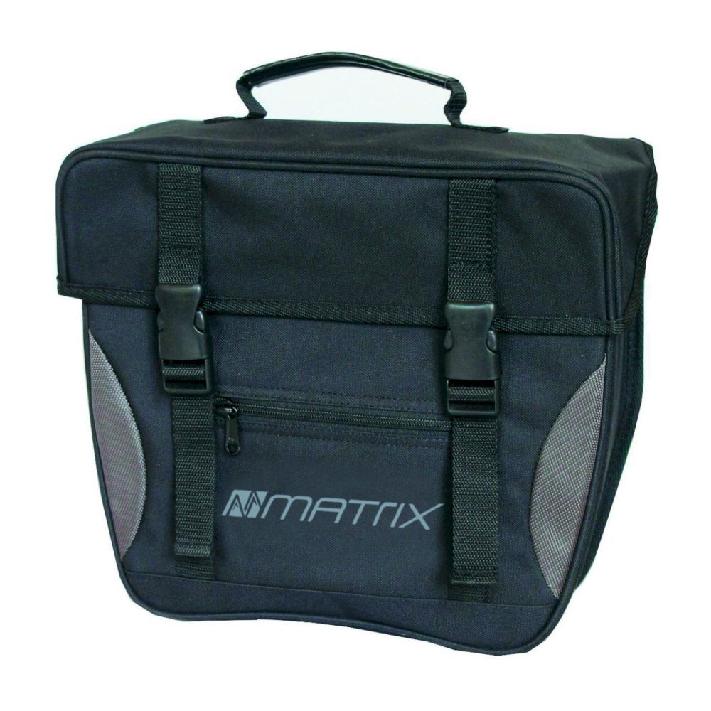 Matrix Einzeltasche schwarz/silber - Liquid-Life #Wähle Deine Farbe_schwarz/silber