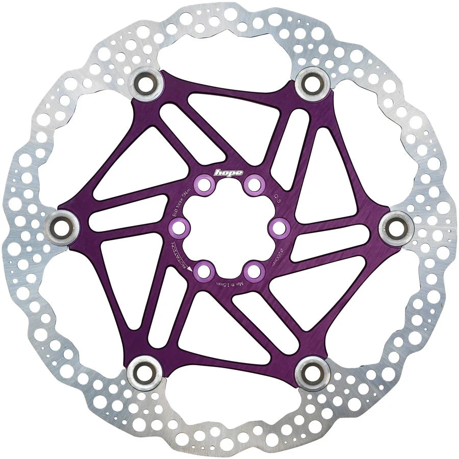 HOPE FLOATING DISC 6 BOLT-FLOAT - Liquid-Life #Wähle Deine Farbe_black