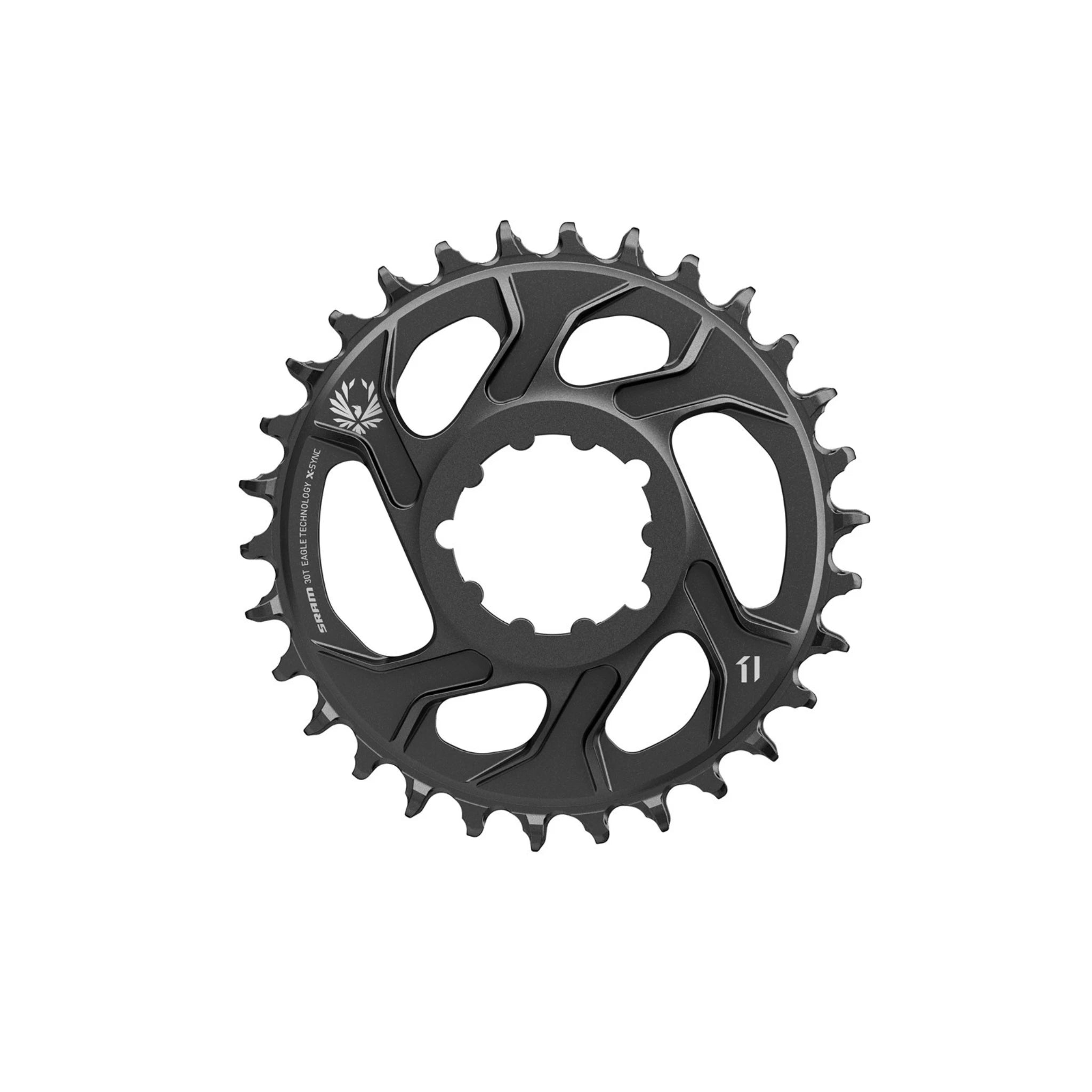 SRAM Kettenblatt X-Sync Eagle CF CF 30T 12-fach 6mm Off - Liquid-Life