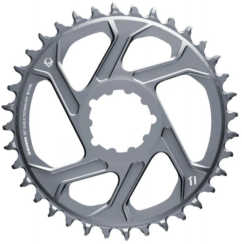 Sram Kettenblatt X-Sync Eagle 2 30T, grau, 3mm Offset - Liquid-Life #Wähle Deine Farbe_grau
