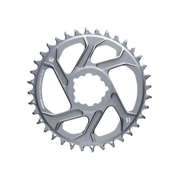 Sram Kettenblatt X-Sync Eagle 2  34T, grau, 3mm Offset - Liquid-Life #Wähle Deine Farbe_grau