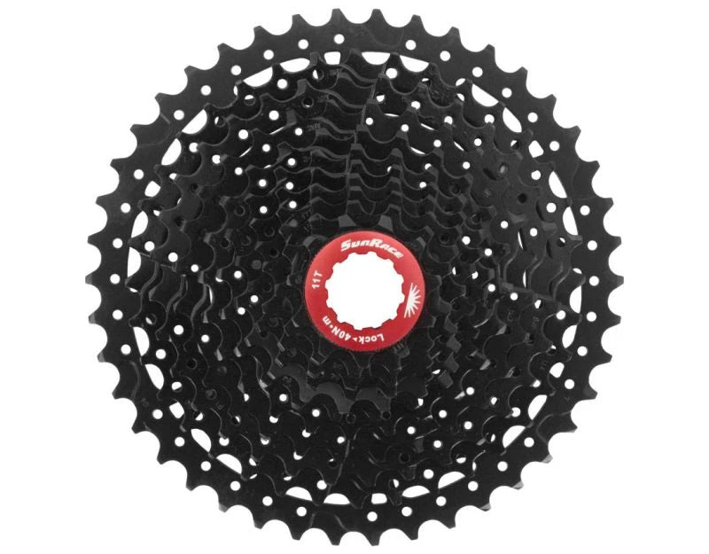 Sunrace ZAHNKRANZKASSETTE 11 F. 11-46Z. CSMX8 - Liquid-Life #Wähle Deine Farbe_schwarz