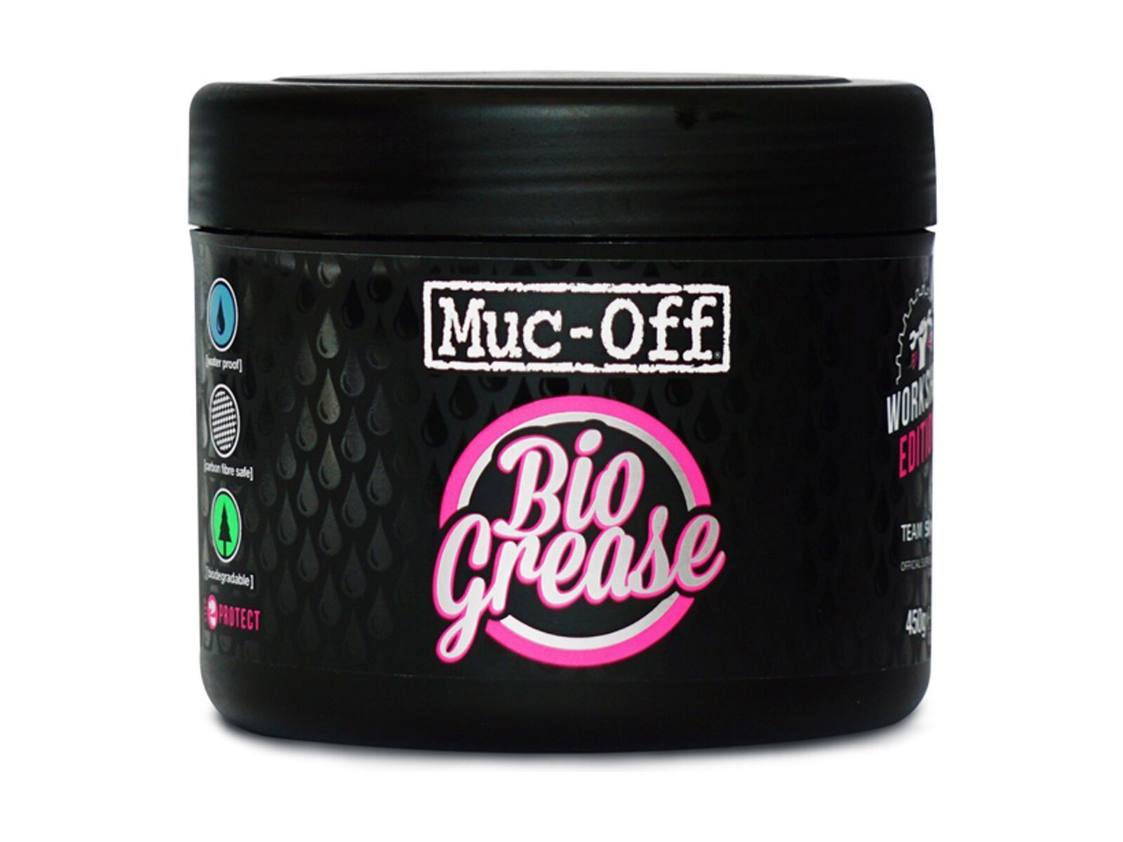 Muc Off Bio Grease 450g Workshop Size - Liquid-Life #Wähle Deine Farbe_Schwarz
