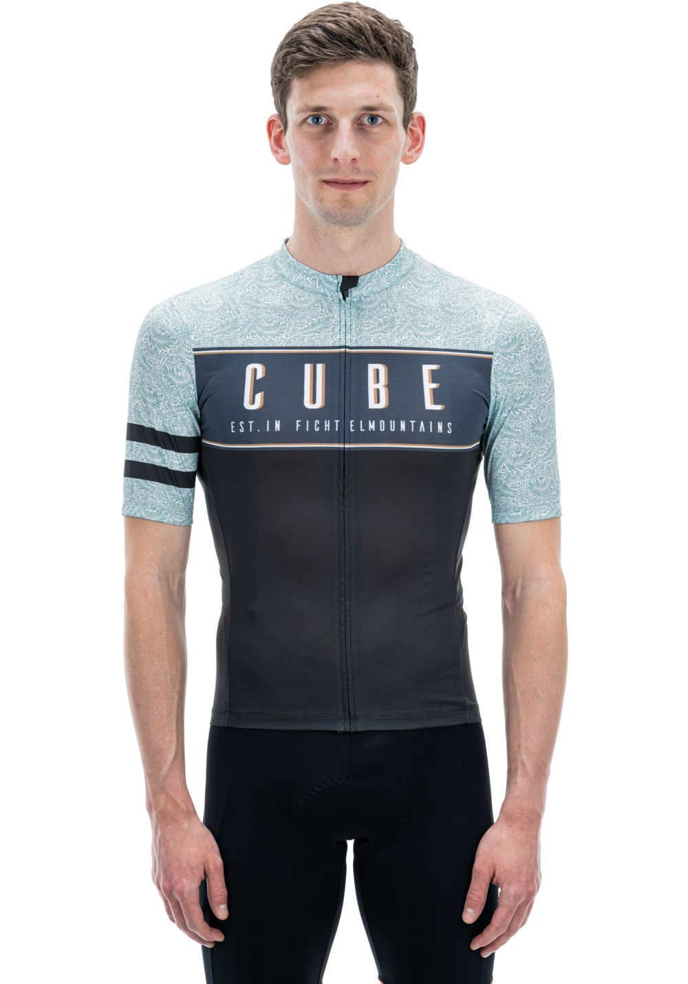 Cube BLACKLINE Trikot CMPT kurzarm