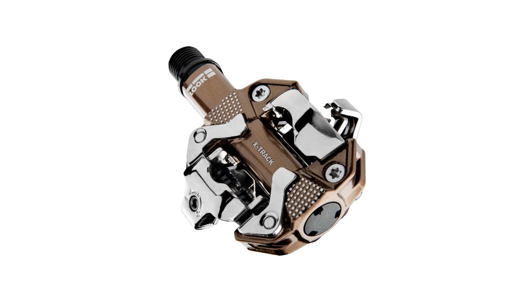 Look XTrack Pedale - Liquid-Life #Wähle Deine Farbe_Braun / Silber