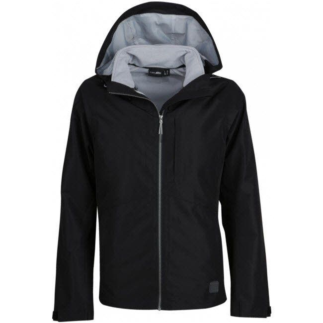 High Colorado NORTH TWIN-L, Lds 3in1 Jacket - Liquid-Life #Wähle Deine Farbe_Schwarz