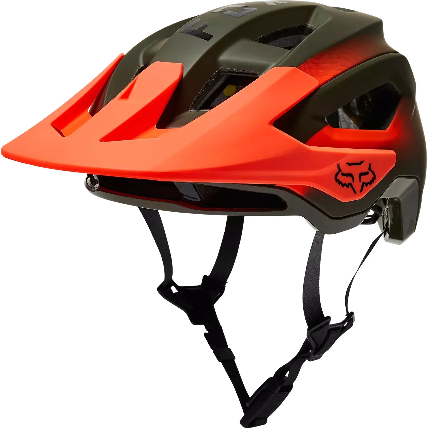 Fox Helm Speedframe Pro Fade Olive Green S - Liquid-Life #Wähle Deine Farbe_Olive Green