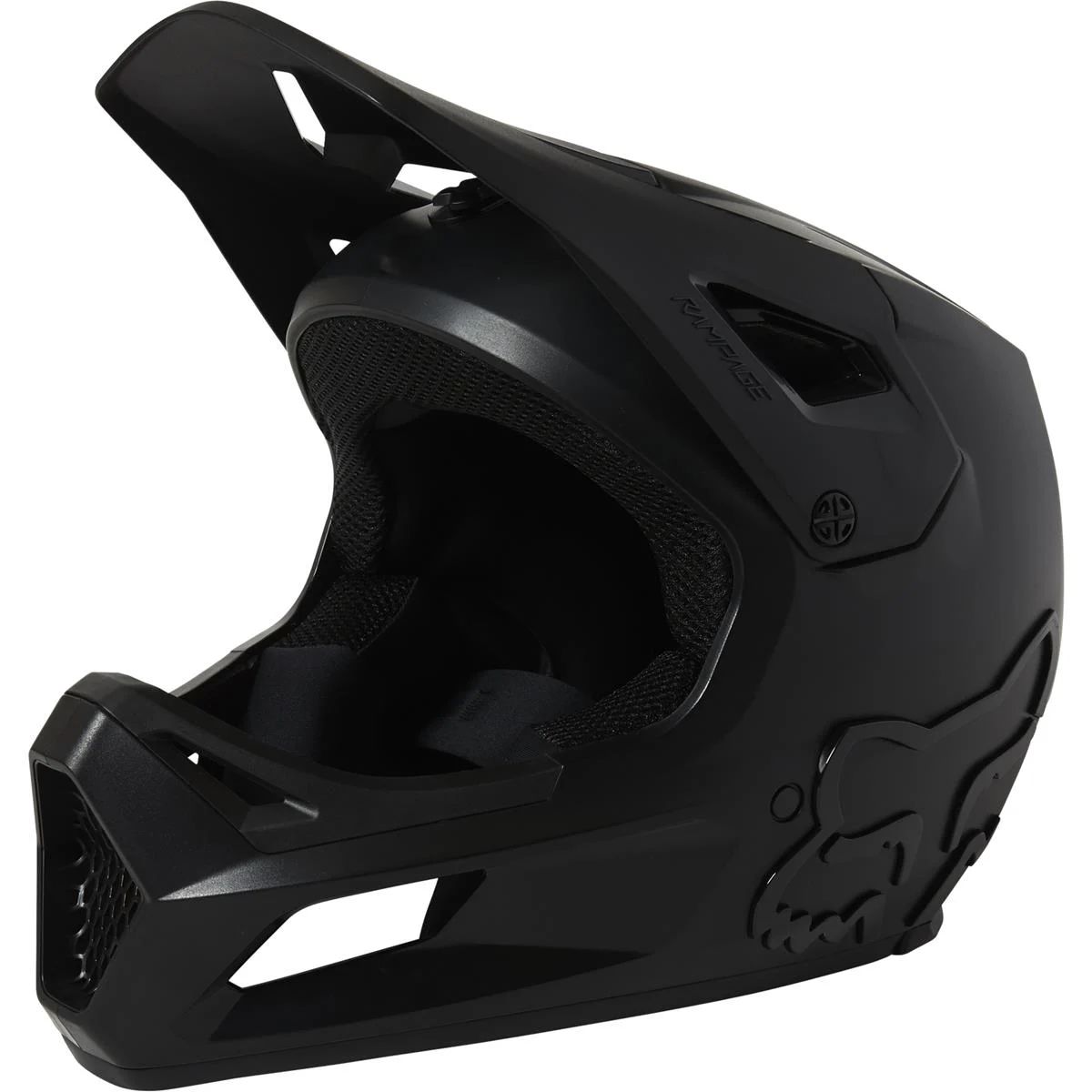Fox Rampage Helmet Rental Youth - Liquid-Life #Wähle Deine Farbe_black