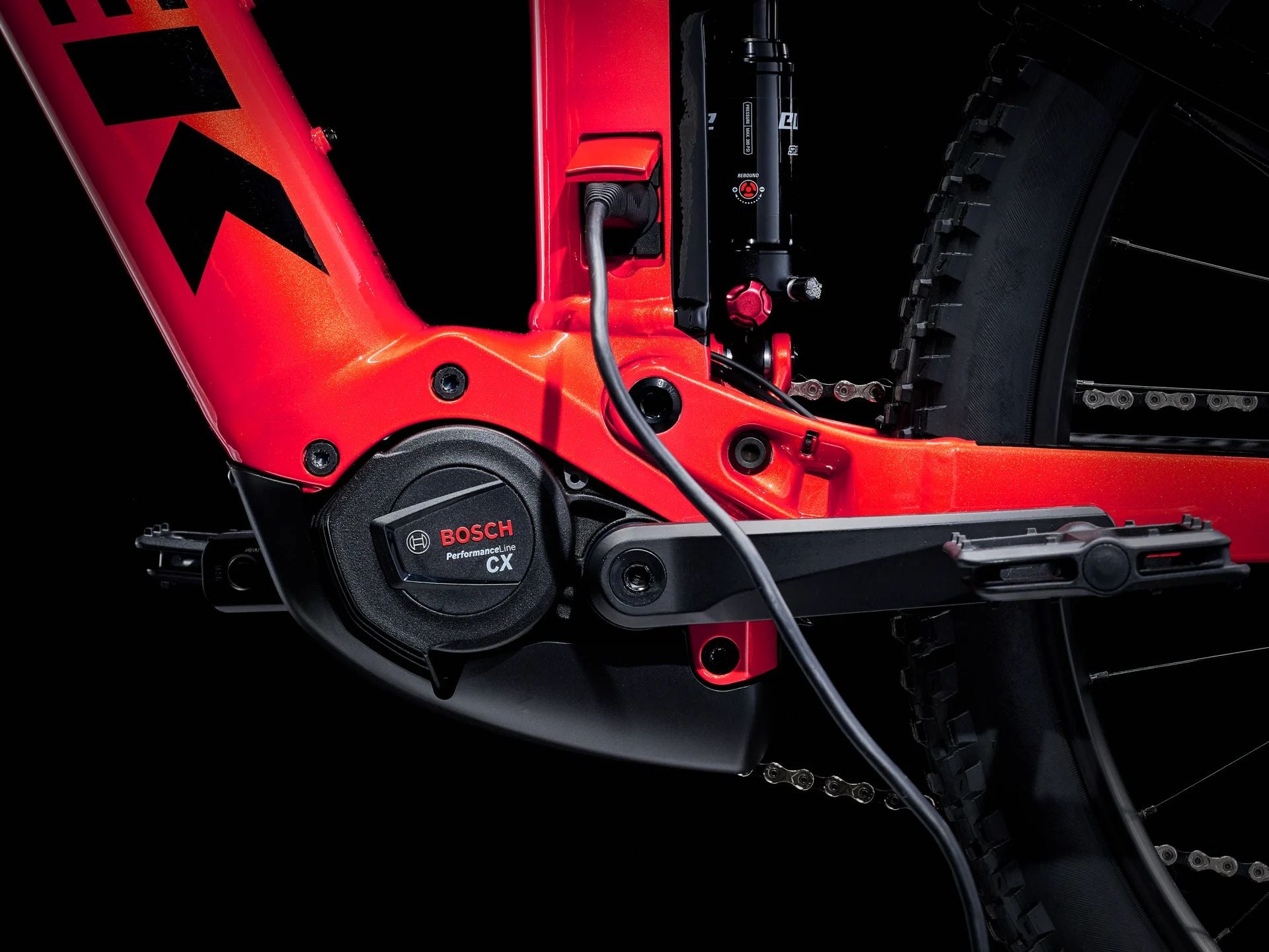 Trek Powerfly FS 4 Gen 3 Lava/Black