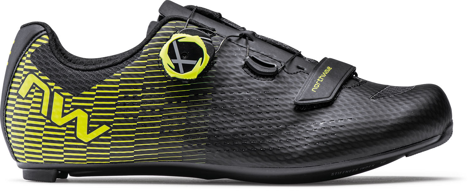 Northwave Storm Carbon 2 - Liquid-Life #Wähle Deine Farbe_Black/Yellow Fluo
