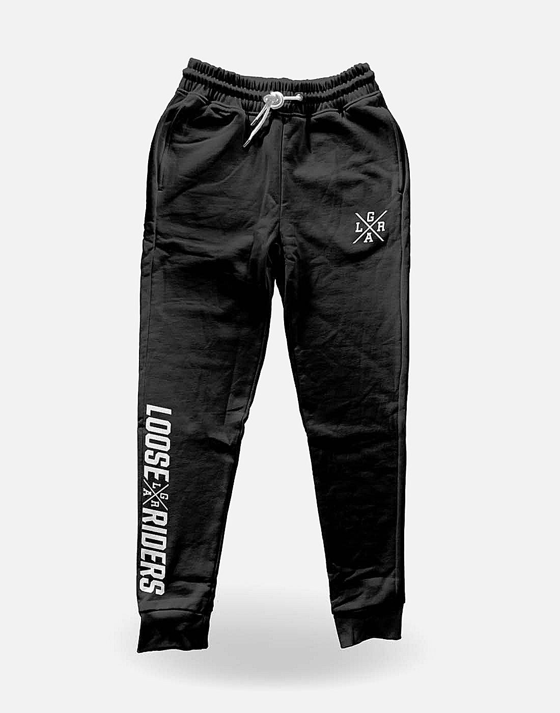 Loose Riders Mens Lifestyle Sweat Pants - Liquid-Life #Wähle Deine Farbe_black