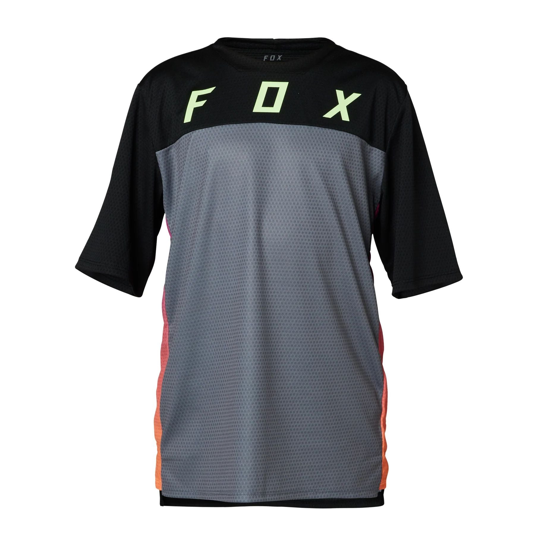 Fox Yth Defend SS Jersey Race - Liquid-Life #Wähle Deine Farbe_Black
