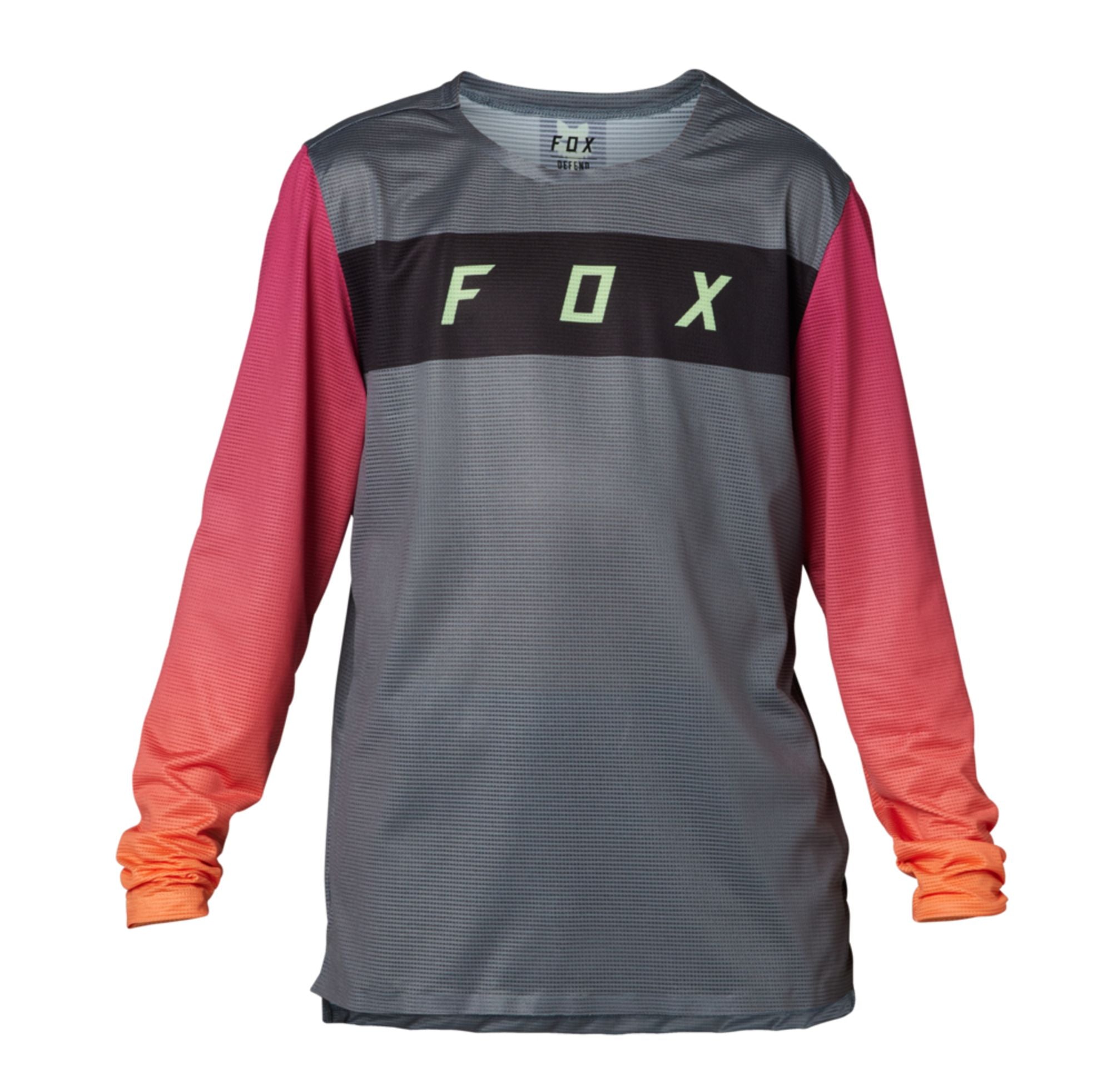 Fox Yth Flexair LS Jersey - Liquid-Life #Wähle Deine Farbe_Pewter