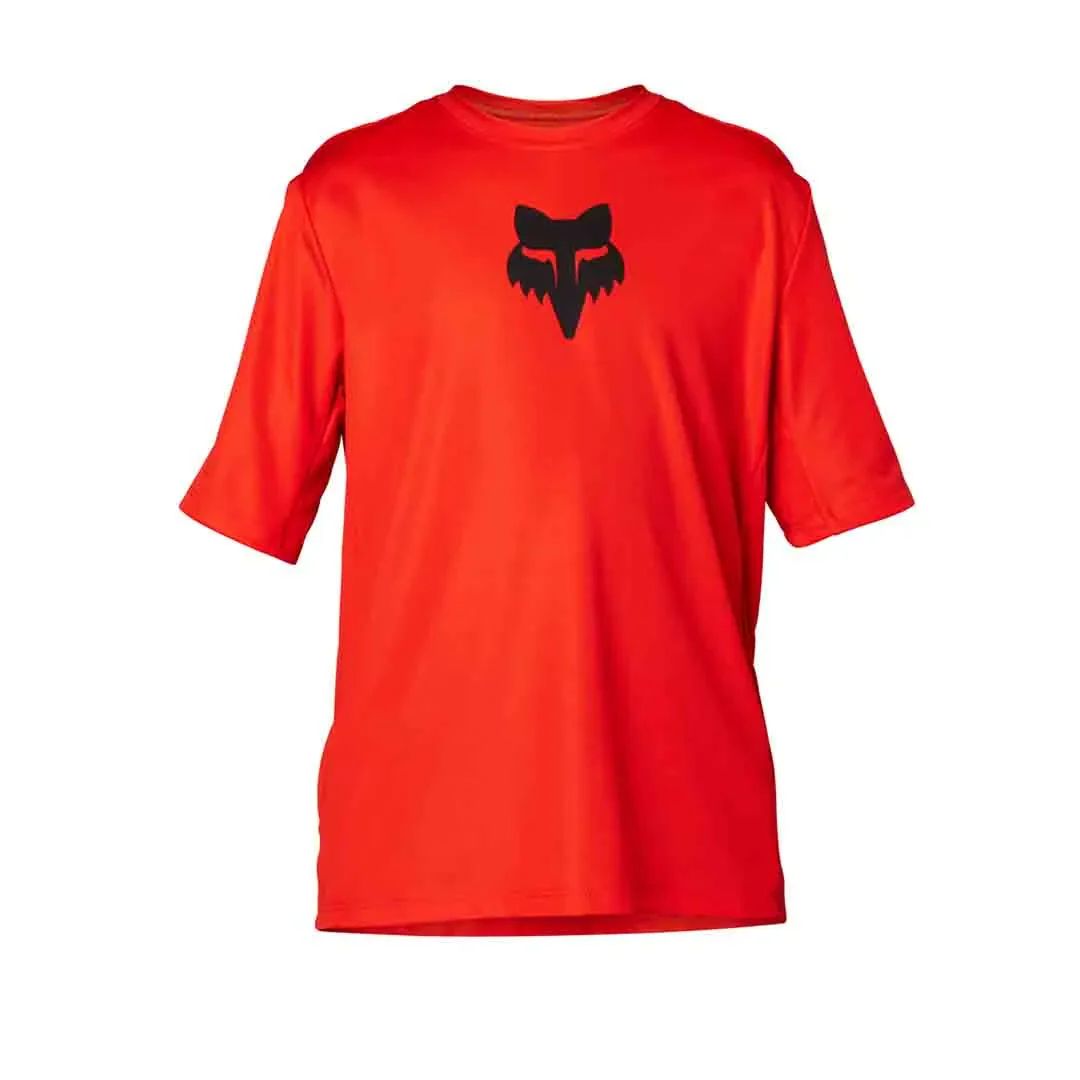 Fox Yth Ranger SS Jersey - Liquid-Life #Wähle Deine Farbe_Flo Red