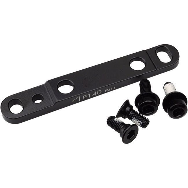 Tektro F-5 Adapter 160mm - Liquid-Life #Wähle Deine Farbe_Schwarz