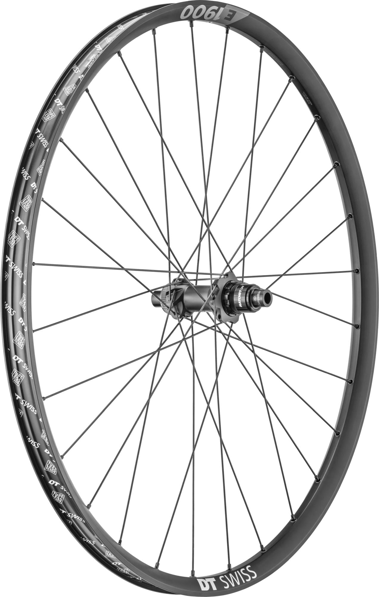 DT SWISS HR DT Swiss E 1900 Spline DB 27,5" 30mm - Liquid-Life #Wähle Deine Farbe_schwarz