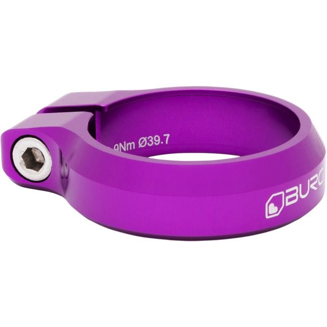 Burgtec Seat Clamp Purple Rain 34.9mm Diameter - Liquid-Life #Wähle Deine Farbe_Purple Rain