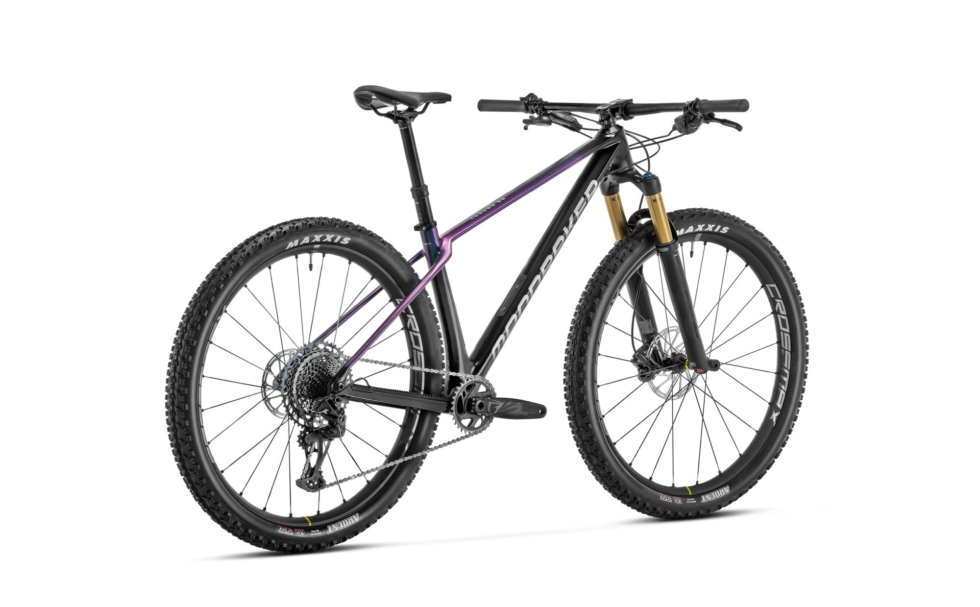 Mondraker Chrono Carbon DC RR Schwarz/Polaris/Silber 2025