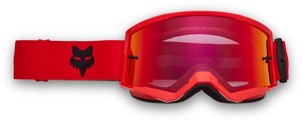 Fox Main Core Goggle ‚Äì Spark - Liquid-Life #Wähle Deine Farbe_Fluorescent Red