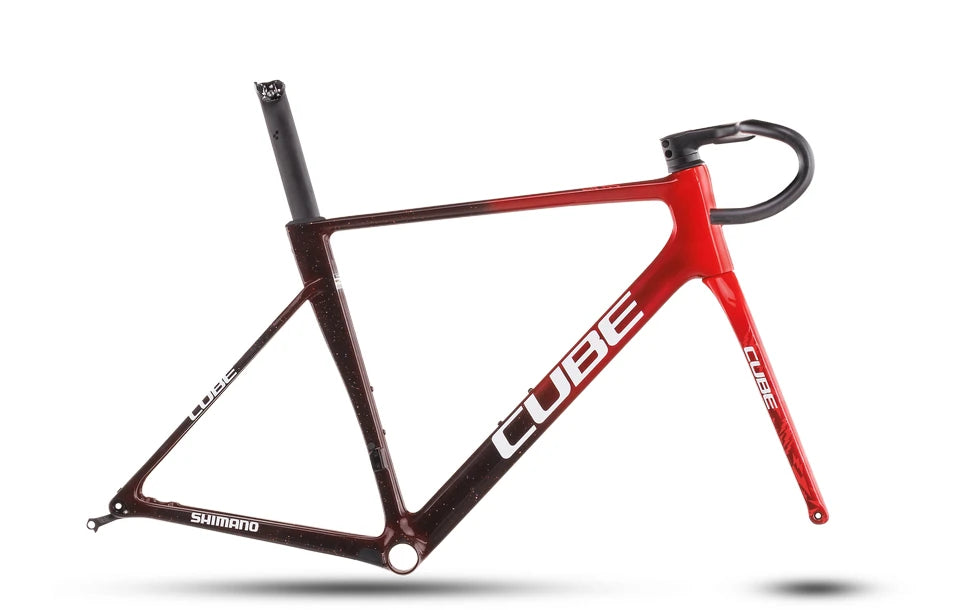 Cube Litening AIR C:68X team replica Rahmen 2025 - Liquid Life #Wähle Deine Farbe_schwarz/rot