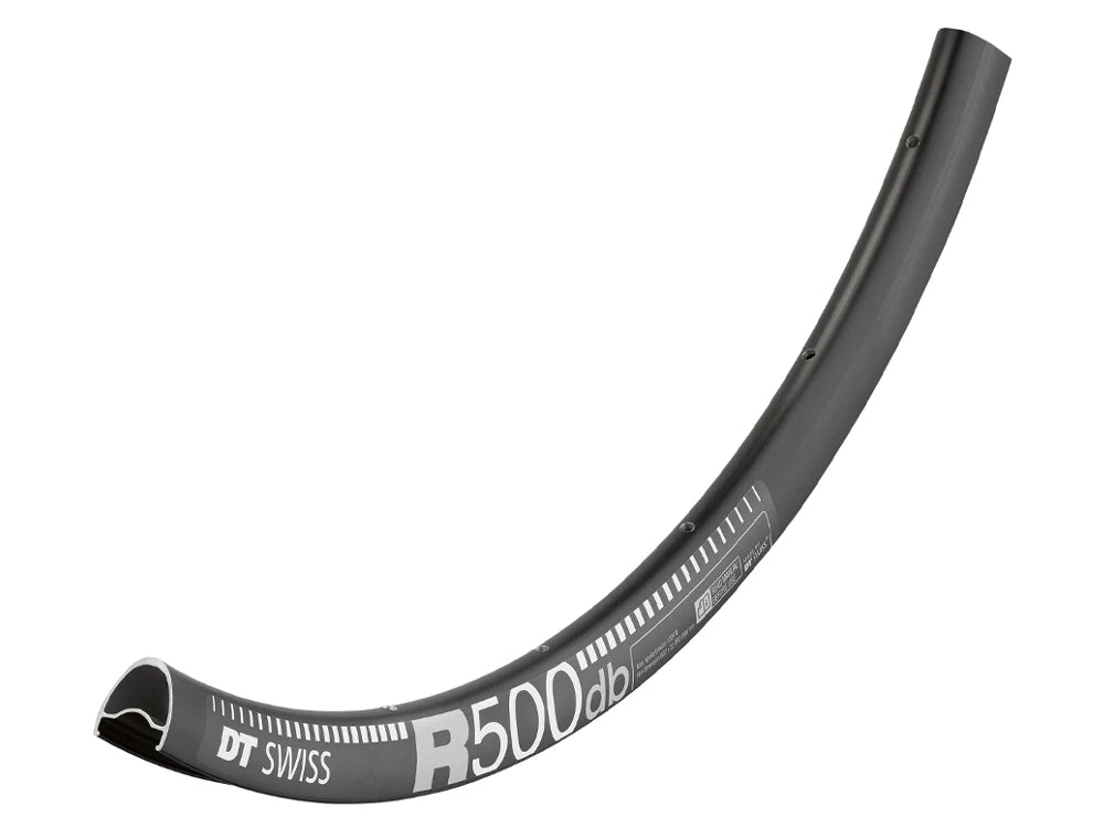 DT SWISS Felge R 500 DB, 28", 32 Loch, 62 - Liquid-Life #Wähle Deine Farbe_Schwarz