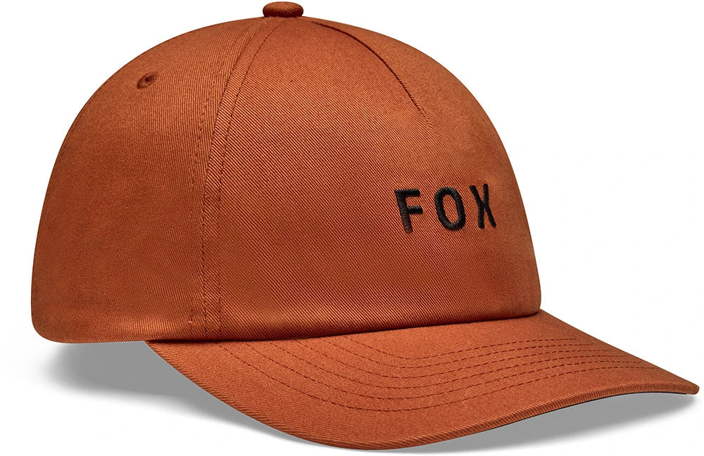 Fox Wordmark Adjustable Hat #Wähle Deine Farbe_cognac