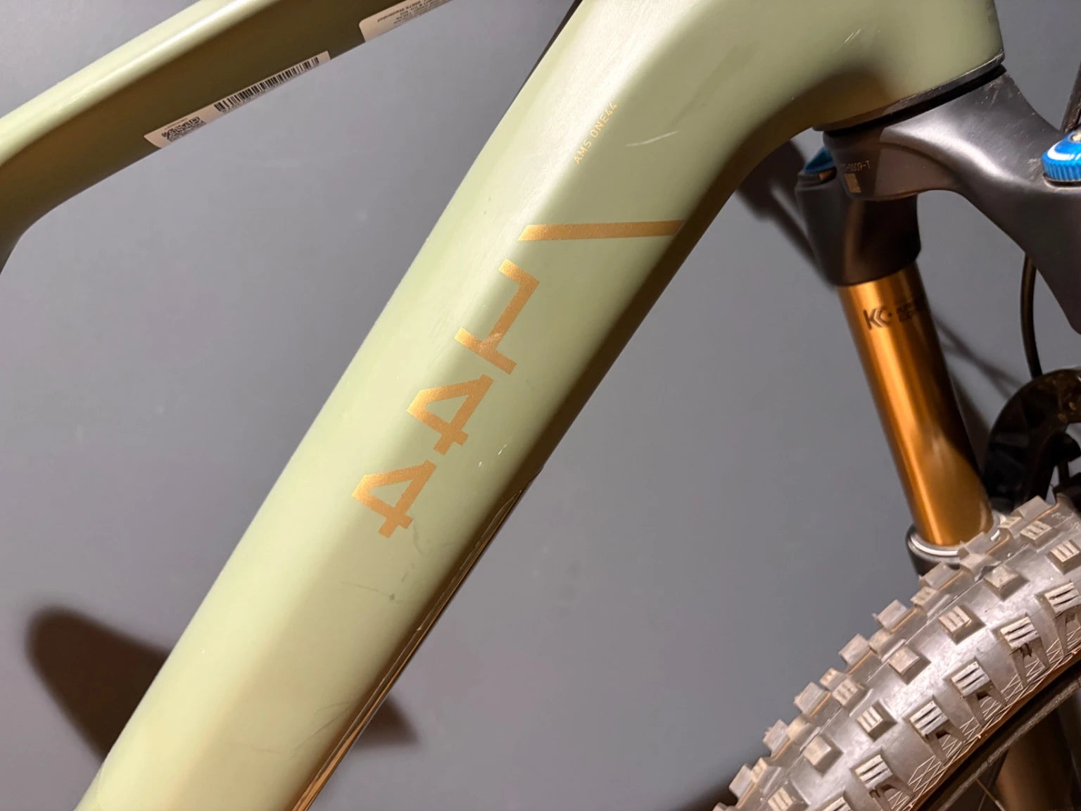 Cube AMS Hybrid ONE44 C:68X SUPER TM 400X dustyolive´n´gold | Gebrauchtrad | L - Liquid-Life