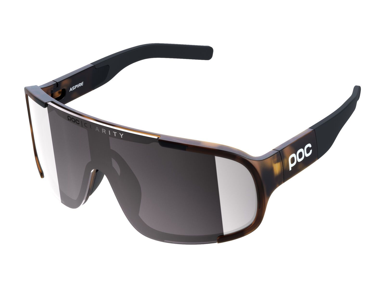 Poc Aspire 2025 #Wähle Deine Farbe_Tortoise Brown/Clarity Road/Sunny Silver