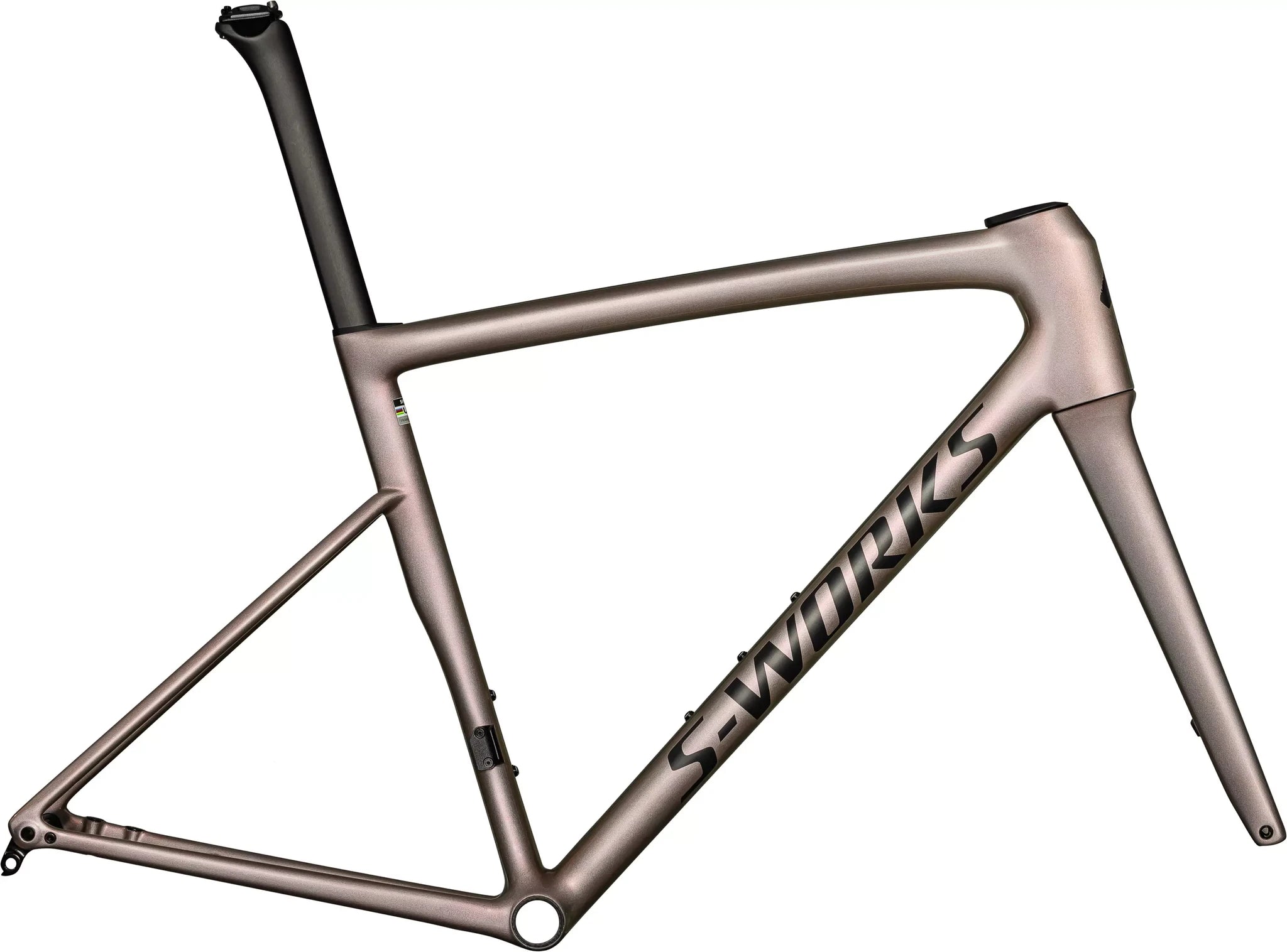 Specialized TARMAC SL8 S-Works Rahmenset #Wähle Deine Farbe_CMLNREDGLD/SILDST