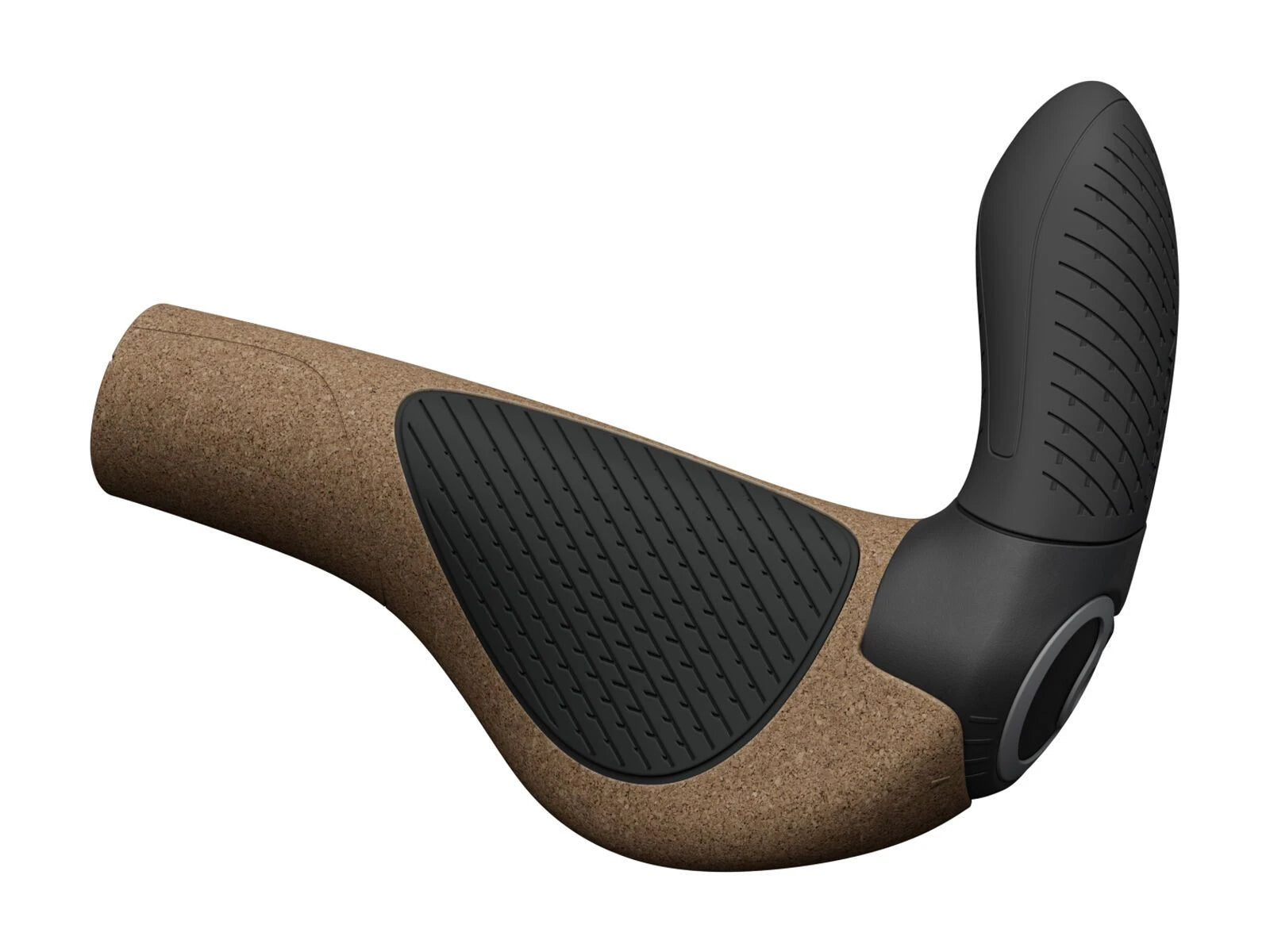 Ergon Lenkergriff GP3-S Evo Bio Kork mit Bar Ends kork L - Liquid-Life #Wähle Deine Farbe_schwarz