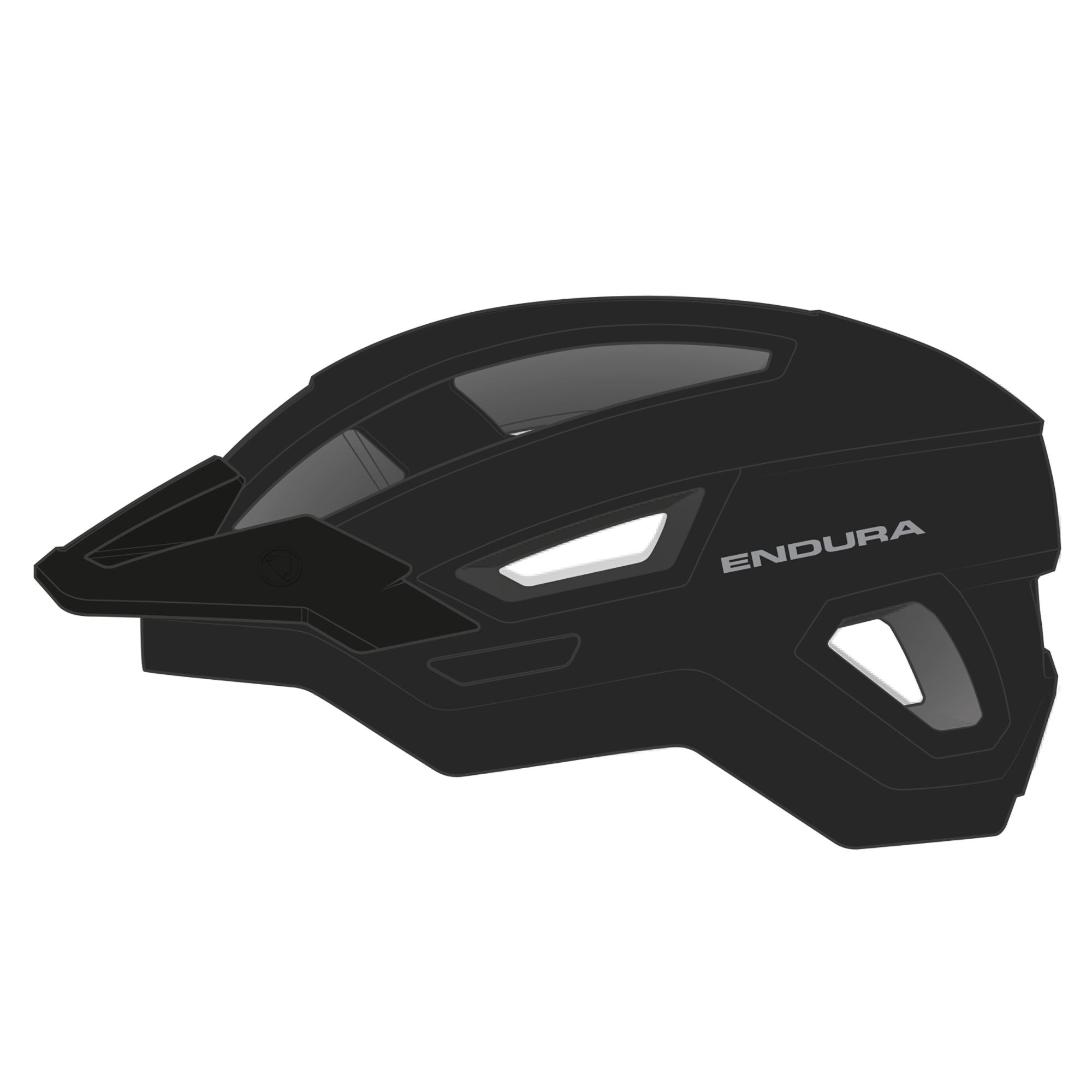 Endura Hummvee Helmet - Liquid-Life #Wähle Deine Farbe_Black