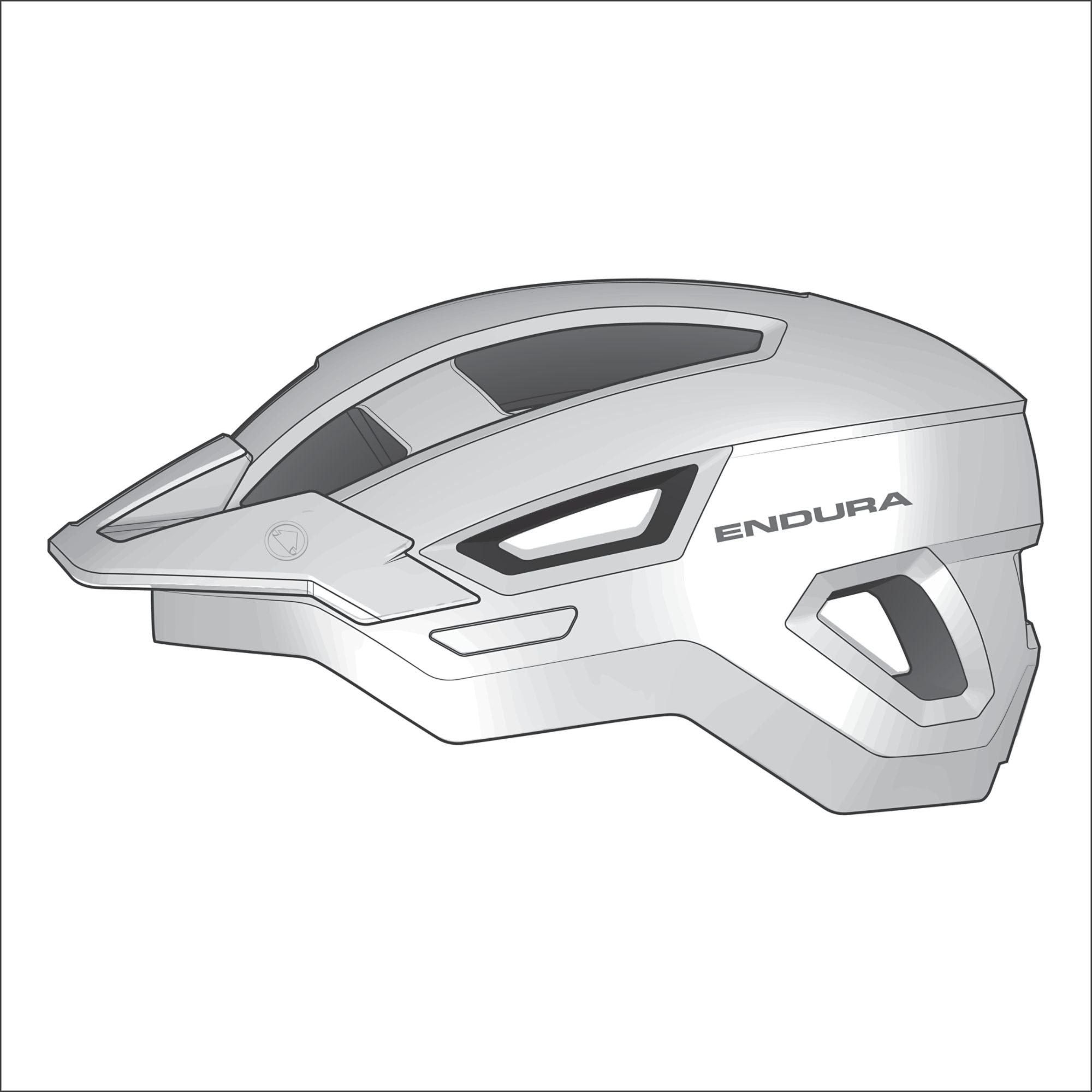 Endura Hummvee Helmet - Liquid-Life #Wähle Deine Farbe_White