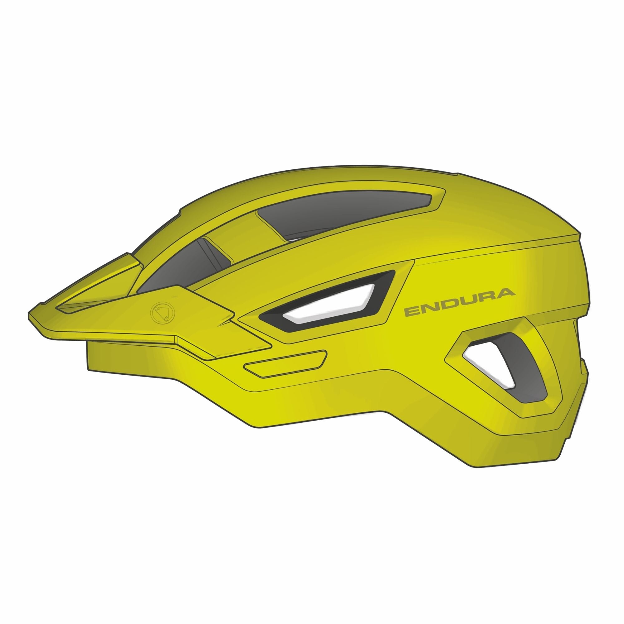 Endura Hummvee Helmet - Liquid-Life #Wähle Deine Farbe_Lime Green
