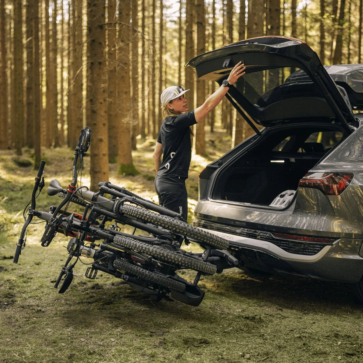 Thule Heckträger EasyFold 3 für 2-3 Fahrräder - Liquid-Life #Wähle Deine Farbe_schwarz
