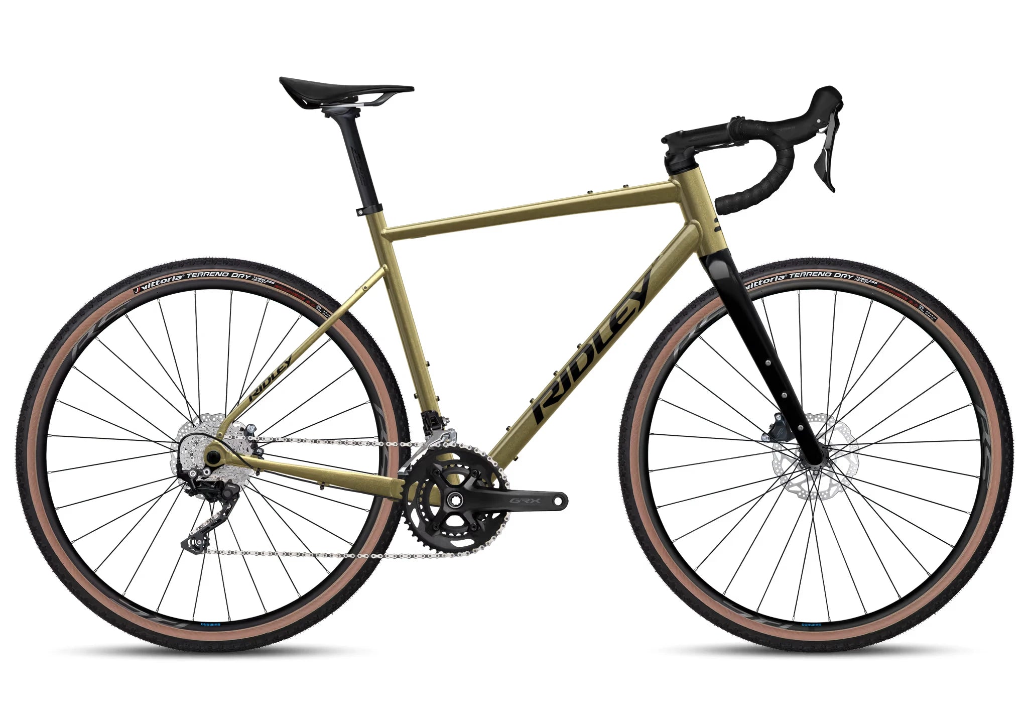 Ridley Kanzo Adventure Alu GRX400 2x10 Bronze Grün 2024