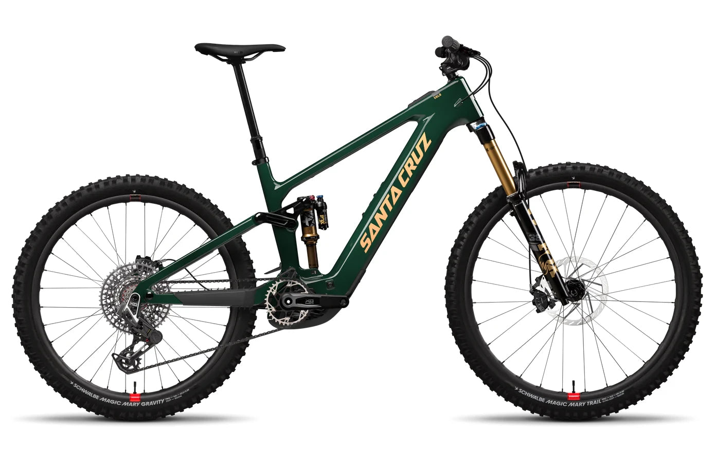 Santa Cruz Vala 1 CC X0 AXS RSV Gloss Midnight Green 2026