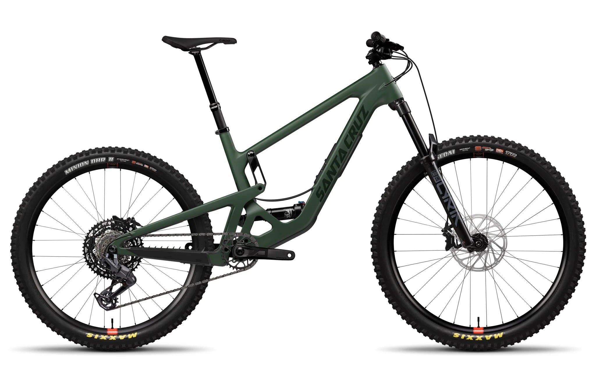 Santa Cruz Bronson 5 C 70 Matte Poblano Green 2026