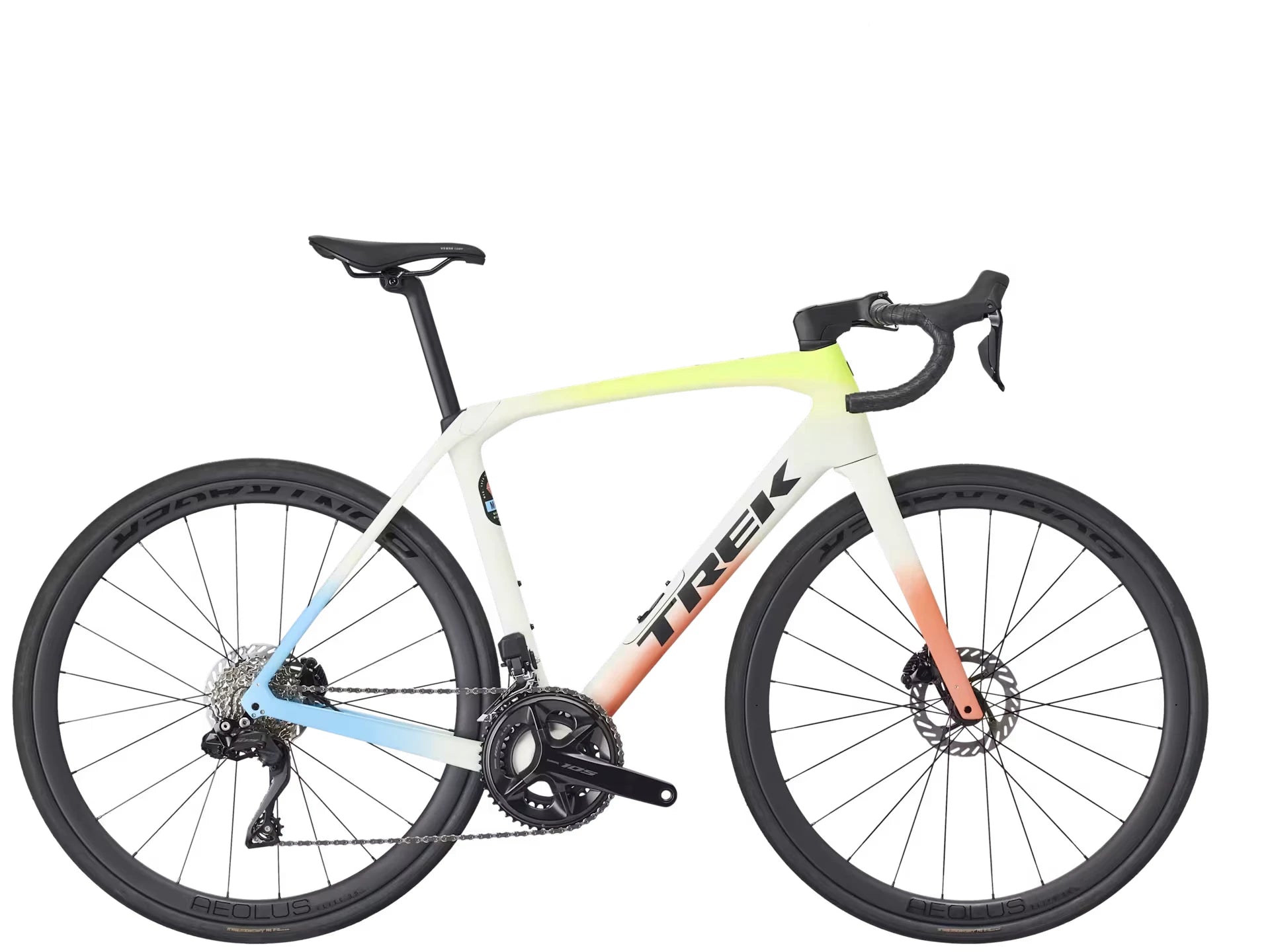Trek Domane SL 6 Gen 4 Era White/Glowstick/Coral 2026