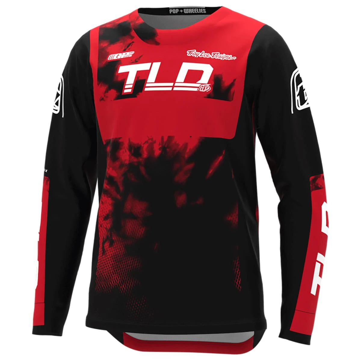 Troy Lee Designs GP Jersey Astro - Liquid-Life #Wähle Deine Farbe_red/black