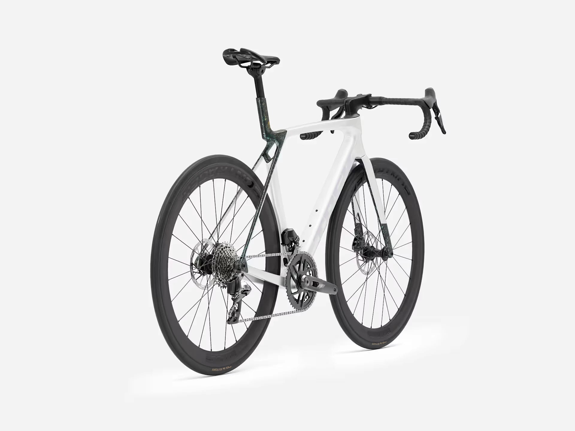 Trek Madone SL 6 AXS Gen 8 Crystal White/Smoke 2026