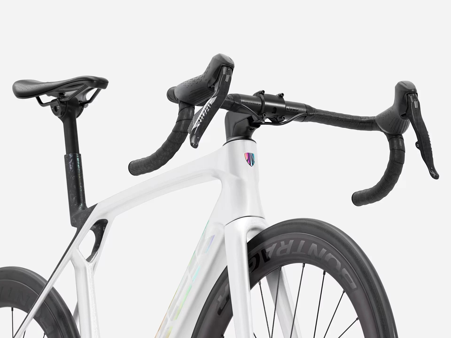 Trek Madone SL 6 AXS Gen 8 Crystal White/Smoke 2026