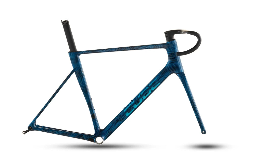 Cube Litening AIR C:68X Frameset liquidbluegrid´n´chrome 2026