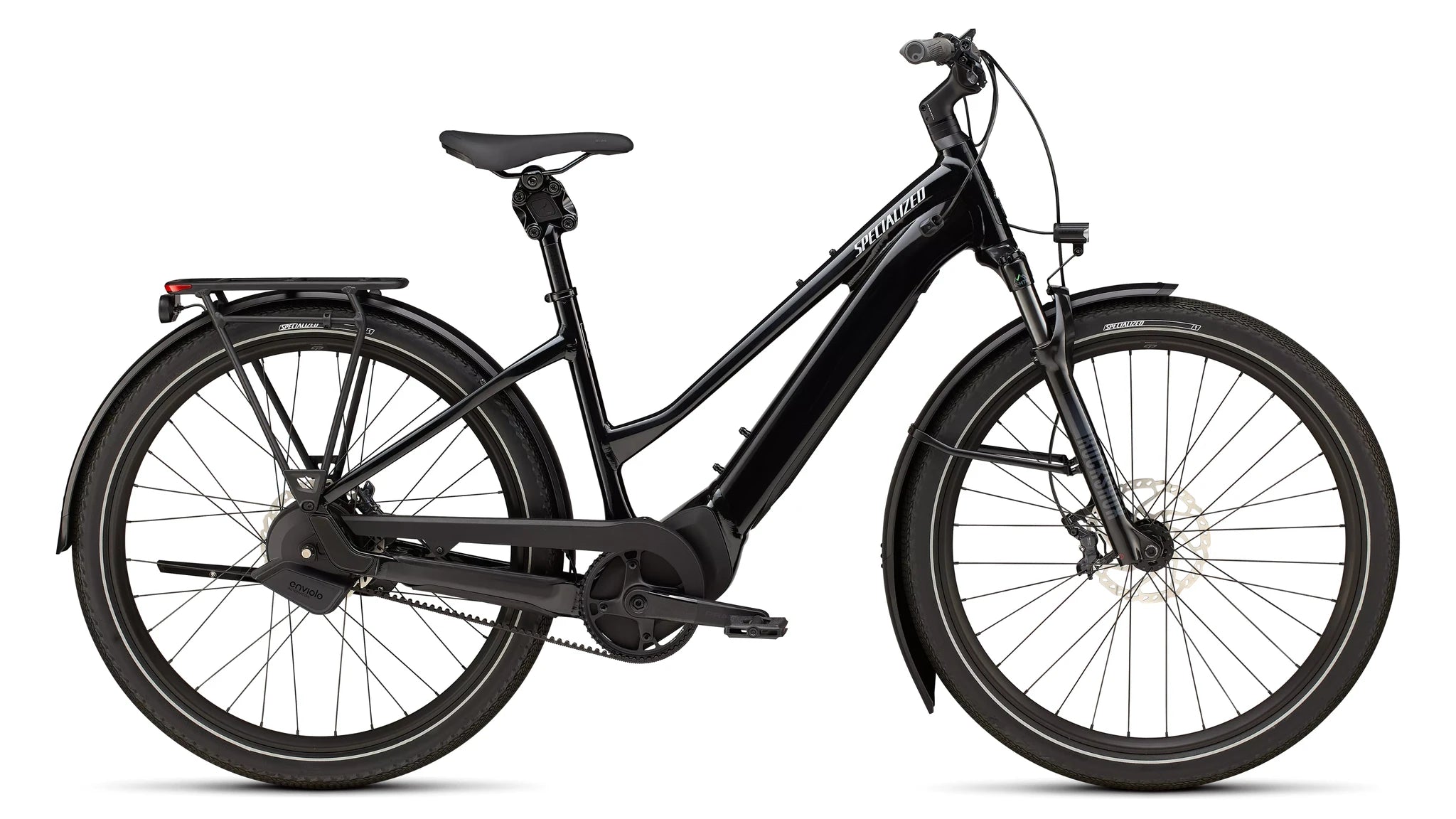 Specialized Vado 5.0 IGH Step Through Gloss Castblack / Satin Silver Reflective 2026