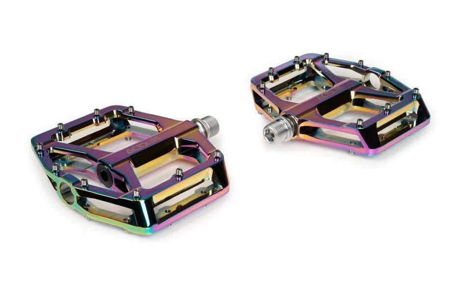 Acid Pedale FLAT A17-IB - Liquid-Life #Wähle Deine Farbe_oil slick