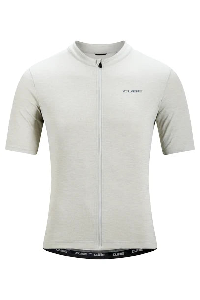 Cube GRAVEL WS Trikot Full Zip CARGO kurzarm - Liquid-Life #Wähle Deine Farbe_grey