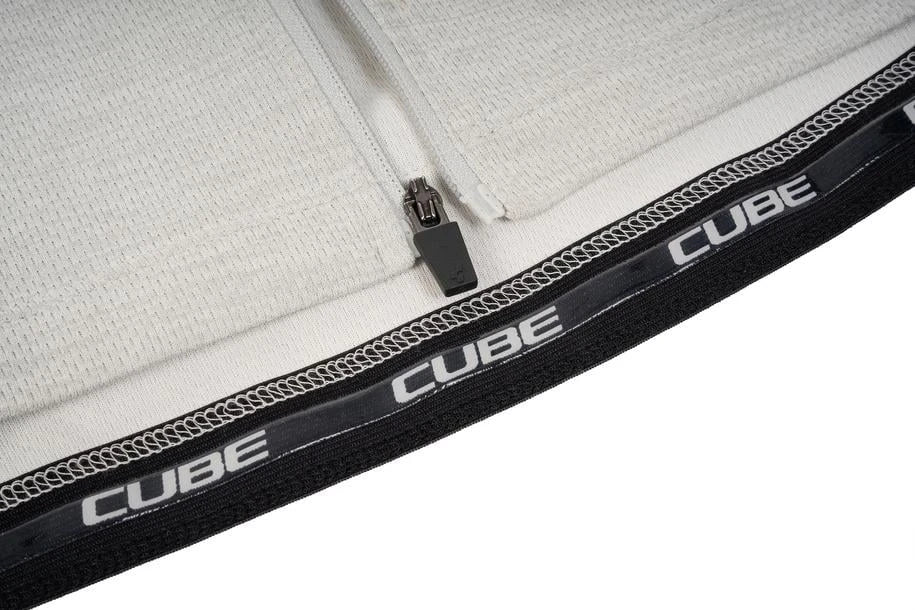 Cube GRAVEL WS Trikot Full Zip CARGO kurzarm - Liquid-Life #Wähle Deine Farbe_grey