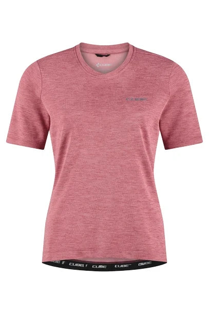 Cube GRAVEL WS Trikot kurzarm - Liquid-Life #Wähle Deine Farbe_rose