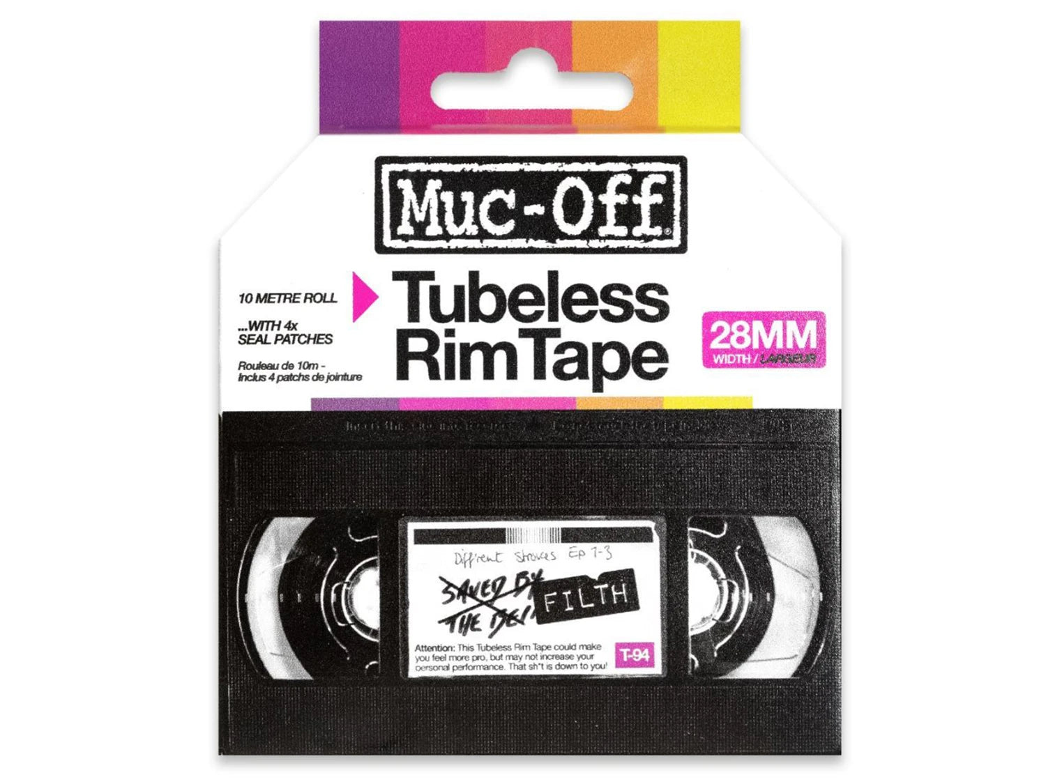 Muc Off Rim Tape 10m Roll - Liquid-Life #Wähle Deine Farbe_pink